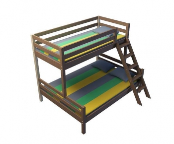 Modern Bunk Bed-ID:846786981