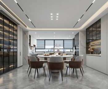 Modern Dining Room-ID:986378911