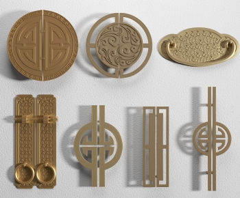 New Chinese Style Door Handle-ID:418899065