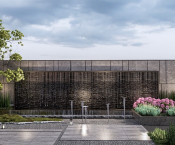 New Chinese Style Landscape Wall-ID:176862968