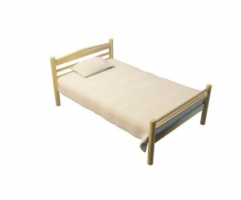 Modern Double Bed-ID:871129026