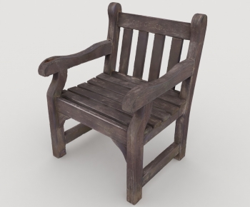 New Chinese Style Single Chair-ID:909250978