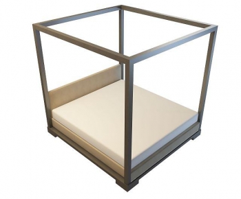 Modern Double Bed-ID:639110096