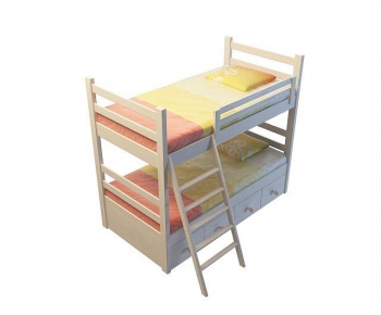 Modern Bunk Bed-ID:127126939