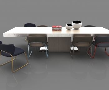 Modern Dining Table And Chairs-ID:552510983