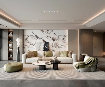 Modern A Living Room-ID:209650043