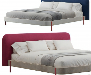 Modern Double Bed-ID:979494093