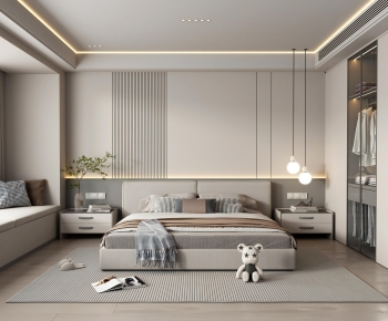 Modern Bedroom-ID:677006963