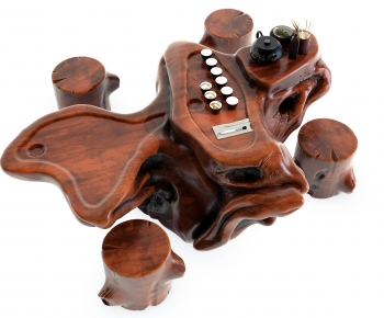 New Chinese Style Tea Tables And Chairs-ID:158416995