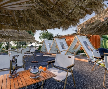 Modern Park Landscape-ID:738550907