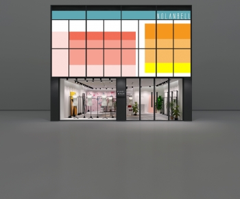 Modern Facade Element-ID:173634051