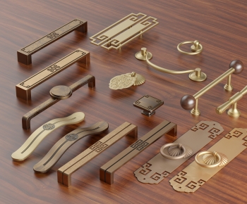 New Chinese Style Door Handle-ID:684482104