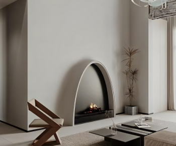 Modern Fireplace-ID:301076891