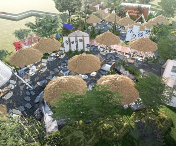 Modern Park Landscape-ID:257520764