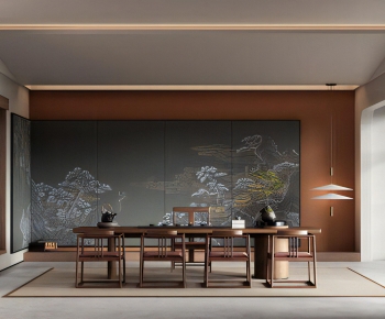 New Chinese Style Tea House-ID:430360089