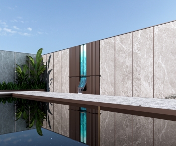 New Chinese Style Landscape Wall-ID:207814937