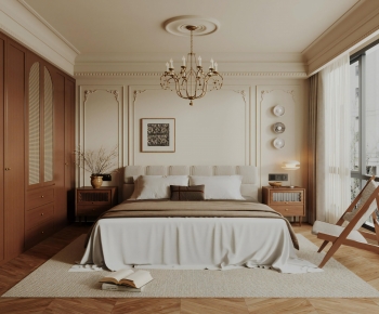 French Style Bedroom-ID:553493026