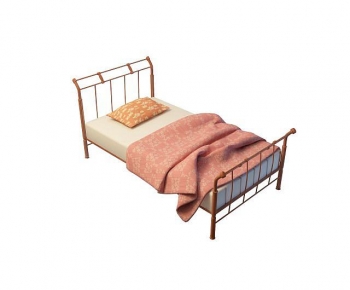Modern Single Bed-ID:505764018
