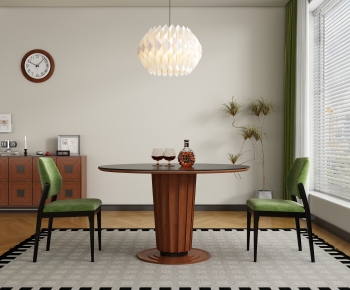 Modern Dining Table And Chairs-ID:558757073