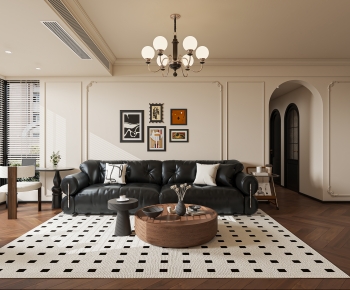 French Style A Living Room-ID:486009173