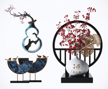 New Chinese Style Decorative Set-ID:650691991