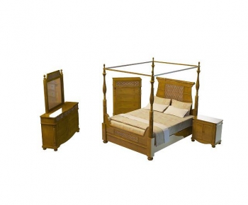 Modern Double Bed-ID:554590289