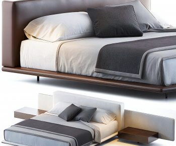 Modern Double Bed-ID:158100161