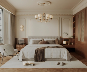 French Style Bedroom-ID:663424972
