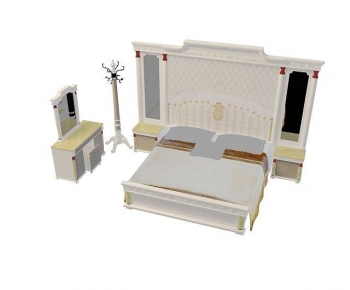 European Style Double Bed-ID:326200018