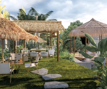 Modern Park Landscape-ID:125958969