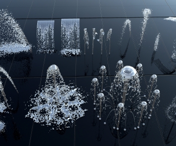 Modern Rockery Waterscape-ID:711517102