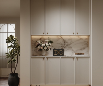 French Style Shoe Cabinet-ID:835750134