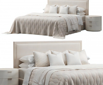 Modern Double Bed-ID:319569114