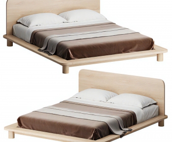 Modern Double Bed-ID:111088999