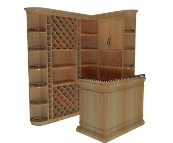 European Style Wine Cabinet-ID:682523977