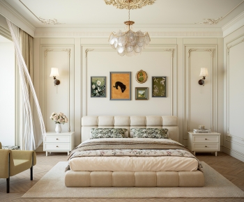 French Style Bedroom-ID:541347986