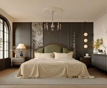 French Style Bedroom-ID:954452998
