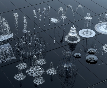 Modern Rockery Waterscape-ID:254420047