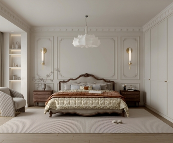 French Style Bedroom-ID:376210931