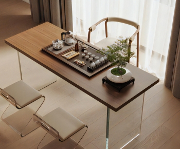 New Chinese Style Tea Tables And Chairs-ID:182636988