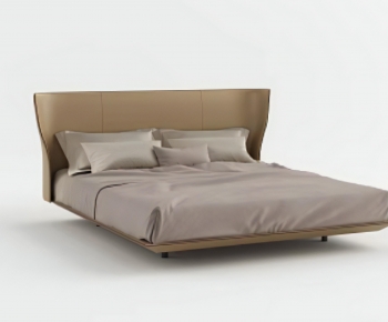 Modern Double Bed-ID:206981904