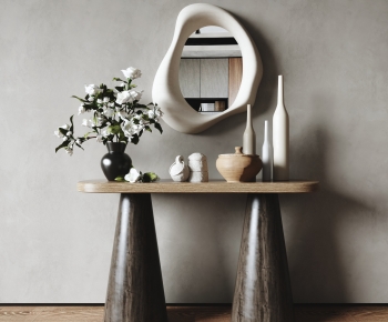 Wabi-sabi Style Console-ID:469419969