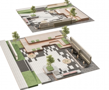 Modern Rockery Waterscape-ID:868880037