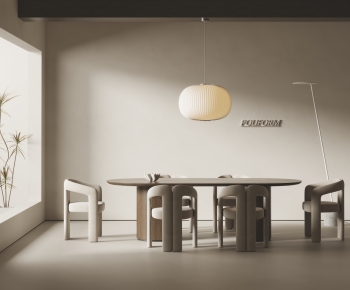 Modern Dining Table And Chairs-ID:939655075