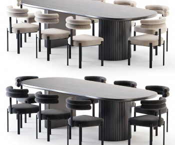 Modern Dining Table And Chairs-ID:156232122
