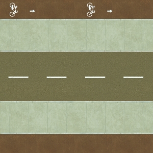 现代公路路面马路-ID:804975033