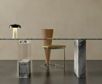 Modern Computer Desk And Chair-ID:925467013