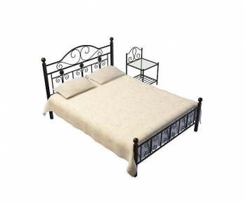 European Style Double Bed-ID:432699921