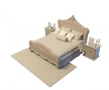French Style Double Bed-ID:582703115