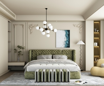 French Style Bedroom-ID:267595057